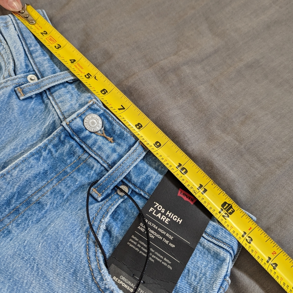 Levi's 70s High Rise Flare Jeans Marin Babe - Picture 4 of 8